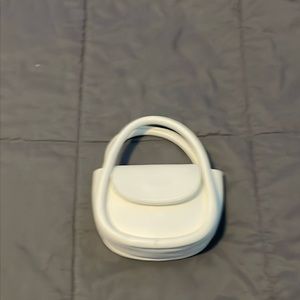 Mini White Purse